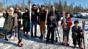New Canadians ski program